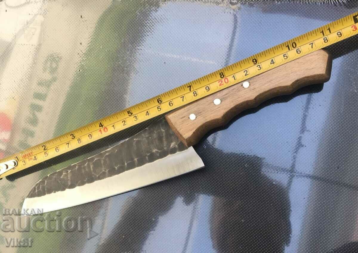 Auction Turkey - hunting, hand-forged knife, leather case, 150x275 mm Auction Turkey - hunting, hand-forged knife, leather case, 150x275 mm