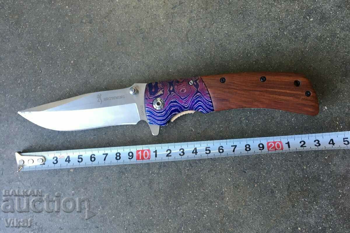 Cuțit automat pliabil Browning DA142 100x230 - 6 Cuțit automat pliabil Browning DA142 100x230 - 6