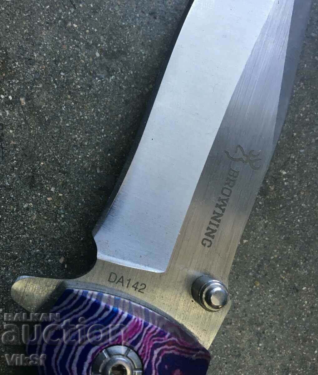 Cuțit automat pliabil Browning DA142 100x230 - 7 Cuțit automat pliabil Browning DA142 100x230 - 7