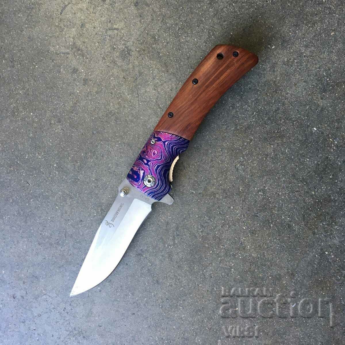 Πτυσσόμενο αυτόματο μαχαίρι Browning DA142 100x230
