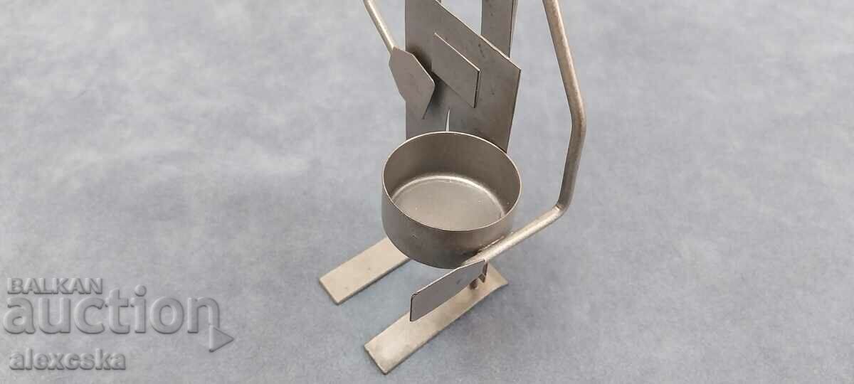 Metal candlestick - "Builder" - 7 Metal candlestick - "Builder" - 7