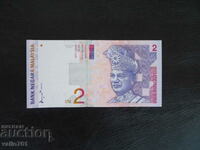 MALAYSIA 2 RINGIT 1996 NEW UNC