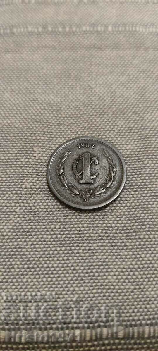 1 centavo 1902 - Mexic