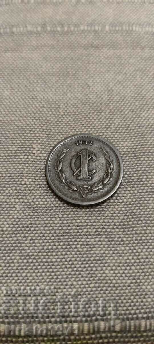 1 centavo 1902 - Mexic