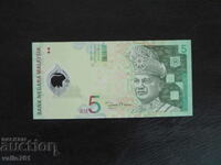 MALAYSIA 5 RINGIT 2004 NEW UNC POLYMER