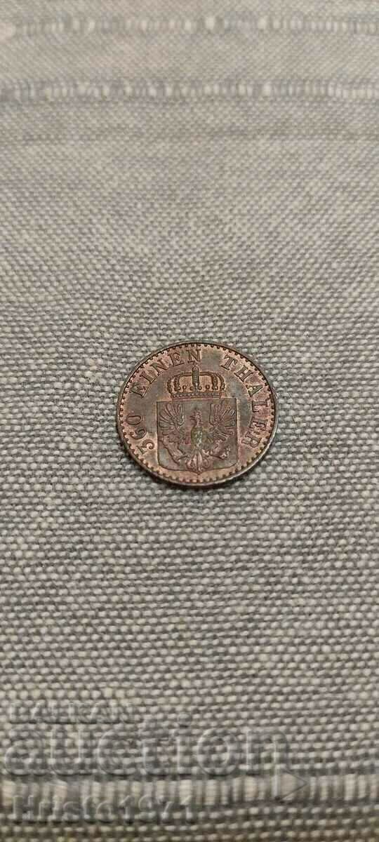 1 pfennig 1854 - Prusia cu preț 32.00 BGN | € 16.36 1 pfennig 1854 - Prusia cu preț 32.00 BGN | € 16.36