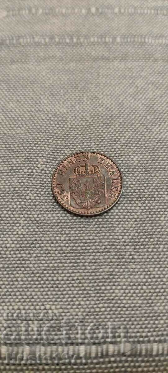 1 pfennig 1854 - Prusia cu preț € 15.00 | 29.34 BGN