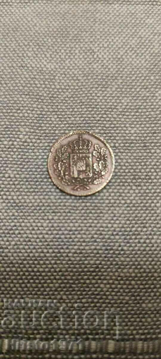 1 Heller 1854 - Bavaria with price 22.00 BGN | € 11.25 1 Heller 1854 - Bavaria with price 22.00 BGN | € 11.25