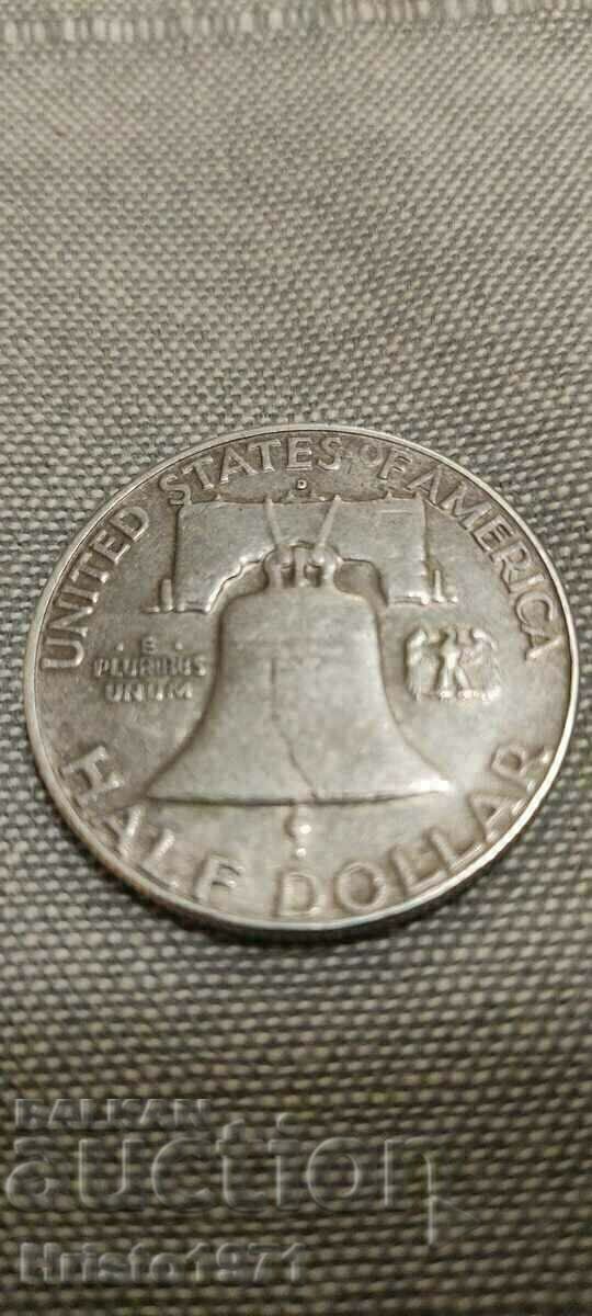 Халф долар 1962