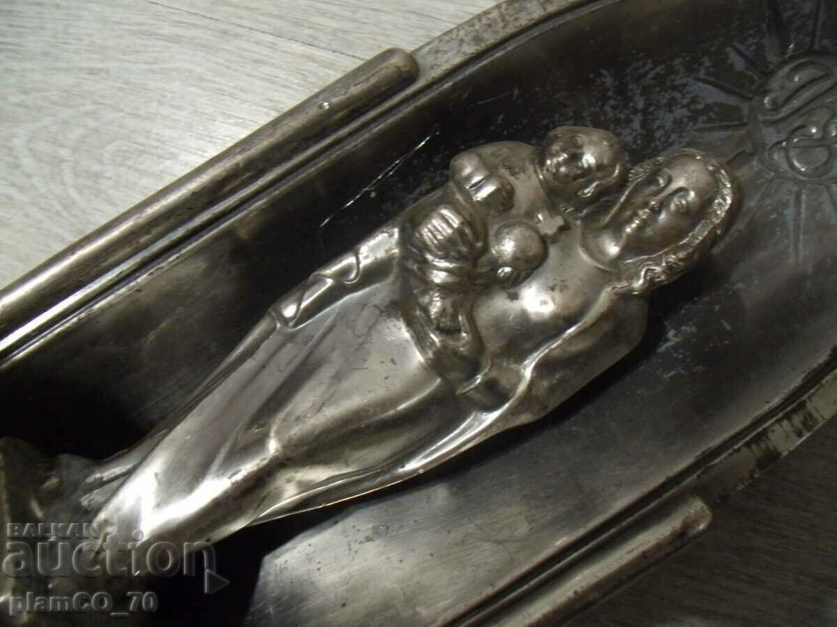 Livrarea #*7303 figurină metalică veche