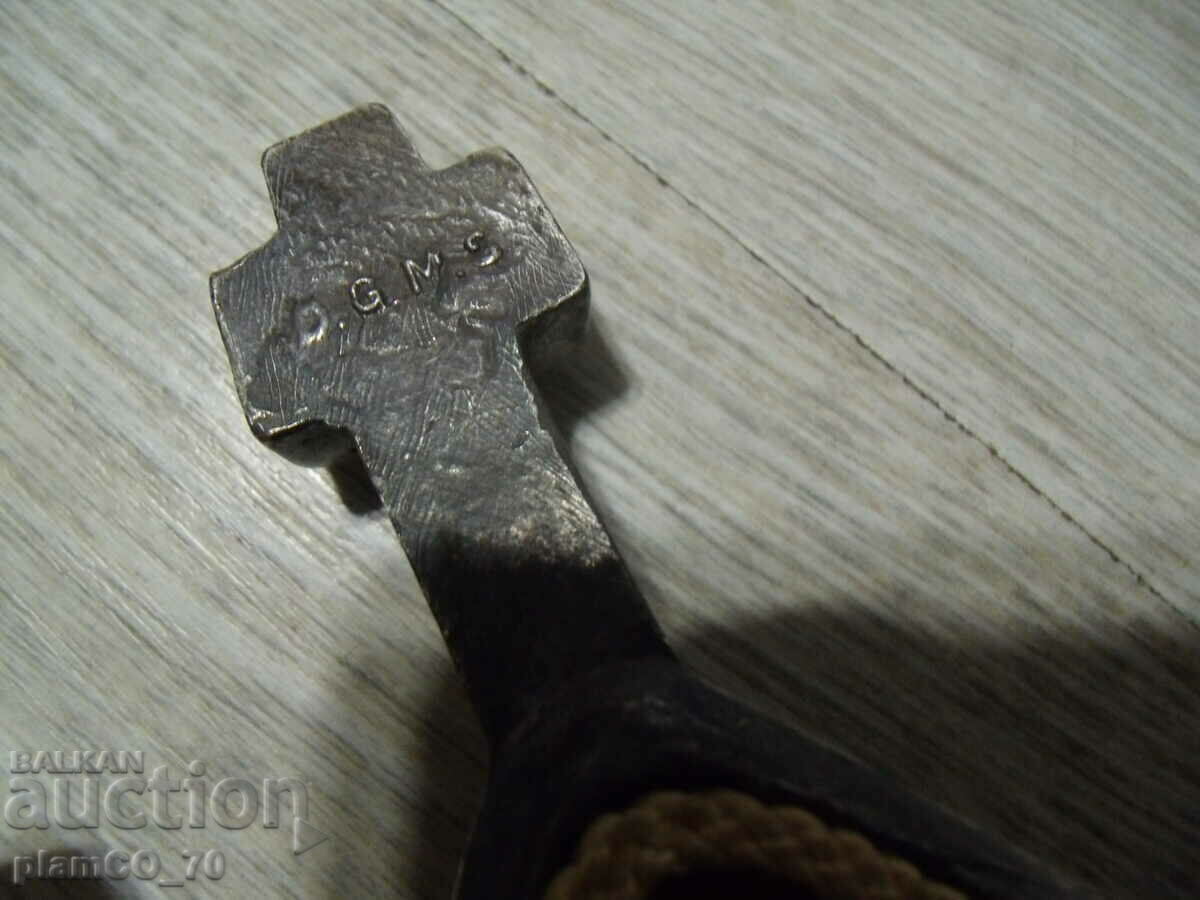 #*7303 figurină metalică veche - 6