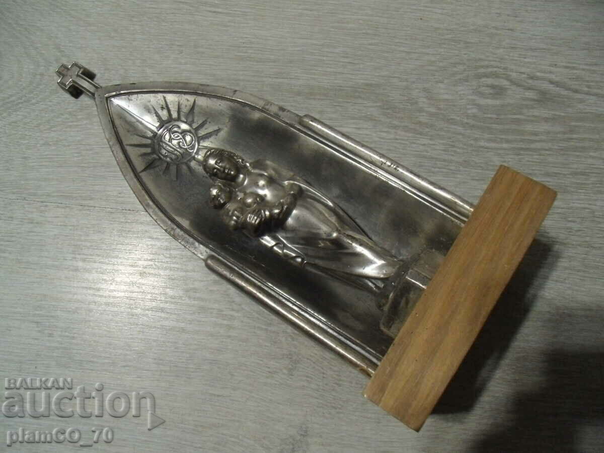 #*7303 figurină metalică veche - 7