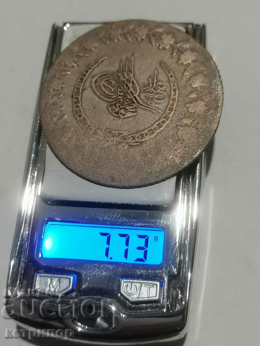 2 1/2 kurusha 1223 / 25g. Ottoman Turkey with price 40.00 BGN | € 20.45 2 1/2 kurusha 1223 / 25g. Ottoman Turkey with price 40.00 BGN | € 20.45