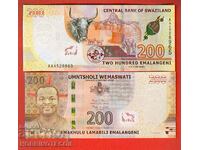 SWAZILAND SWAZILAND 200 issue - issue 2017 NEW UNC