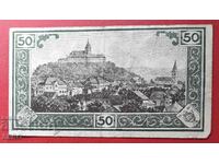 Banknote-Germany-S.Rhine-Westphalia-Siegburg-50 Pfennig 1921