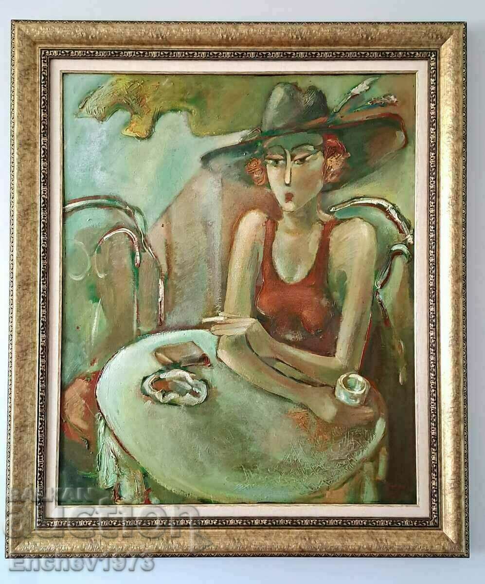 Πορτρέτο μιας κυρίας με καπέλο