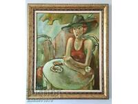 Портрет на дама с шапка