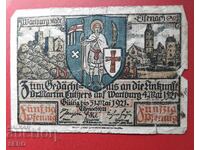 Bancnota-Germania-Thuringia-Wartburg-50 pfennig 1921
