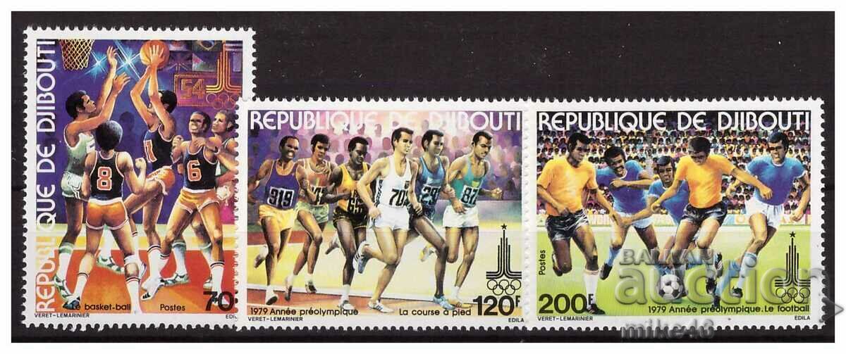 Djibouti 1979 Olympics Moscow clean streak