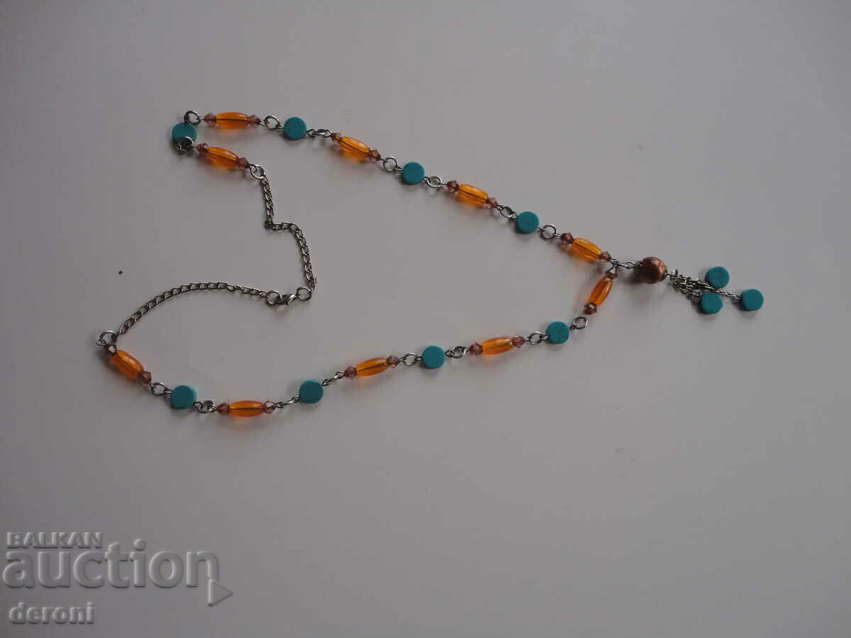 Auction  Great stone choker necklace