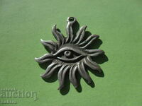 The sun all-seeing eye pendant