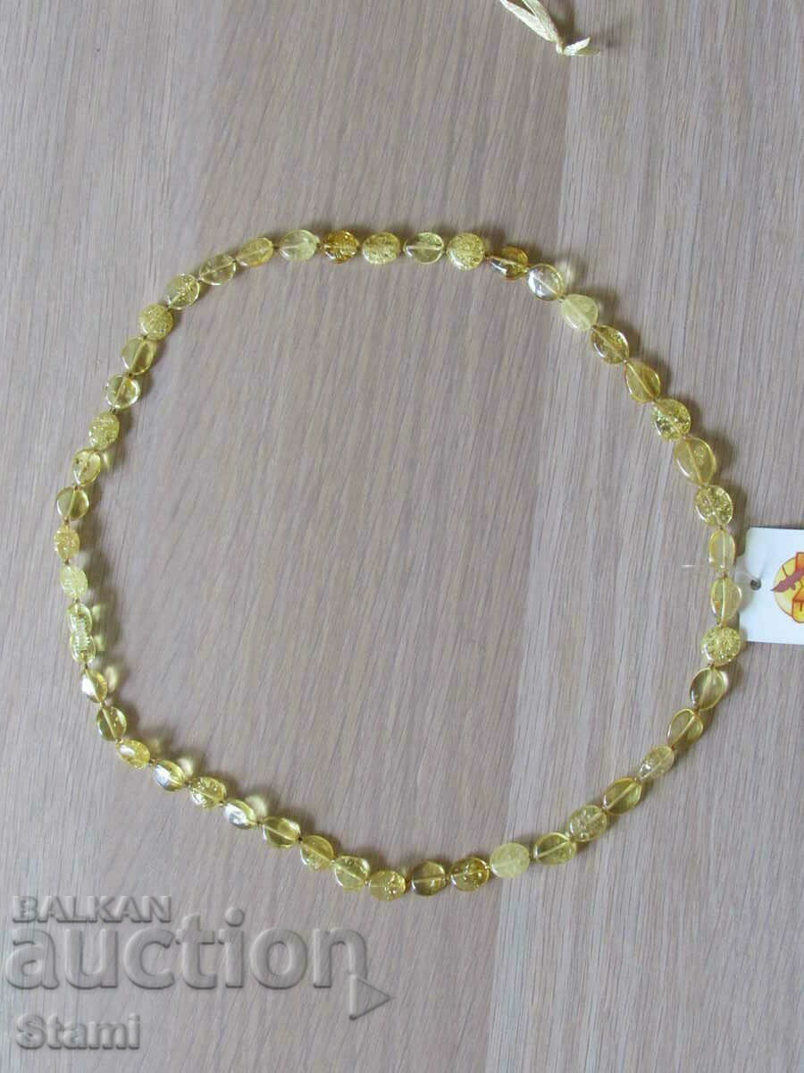 Women's circle necklace made of premium Baltic amber with price 53.00 BGN | € 27.10 Women's circle necklace made of premium Baltic amber with price 53.00 BGN | € 27.10