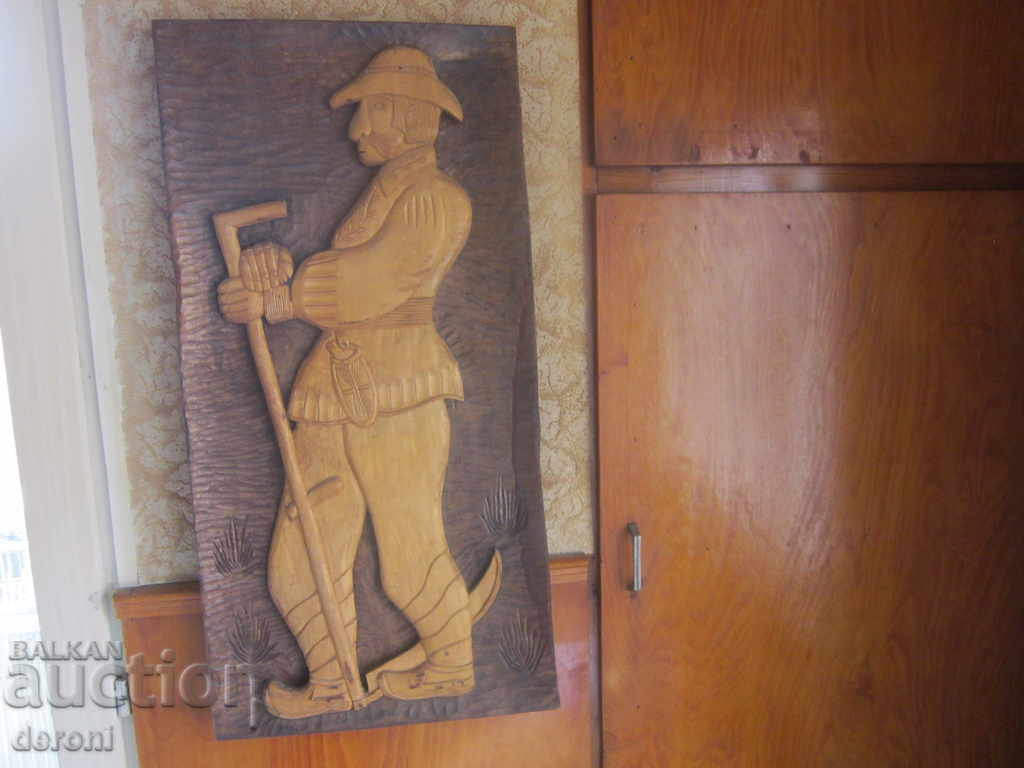 Μοναδικό γερμανικό ξύλινο ανάγλυφο χορτοκοπτικό πάνελ - 5 Μοναδικό γερμανικό ξύλινο ανάγλυφο χορτοκοπτικό πάνελ - 5