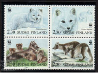 1993. Φινλανδία. Πολική ζωή - Αρκτική αλεπού.