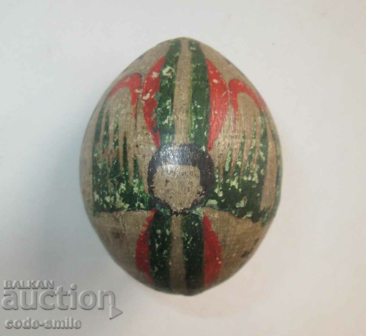 Old Antique Revival Painted Wooden Egg with Crosses with price 95.00 BGN | € 48.57 Old Antique Revival Painted Wooden Egg with Crosses with price 95.00 BGN | € 48.57