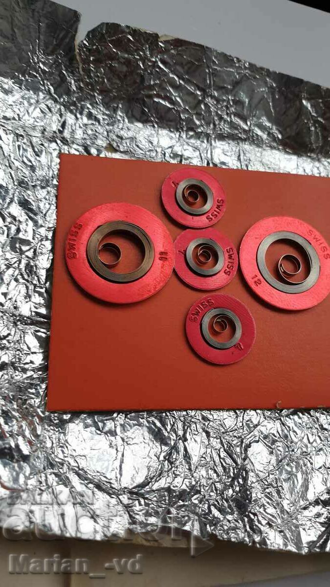 Mainsprings for Swiss watches - 6