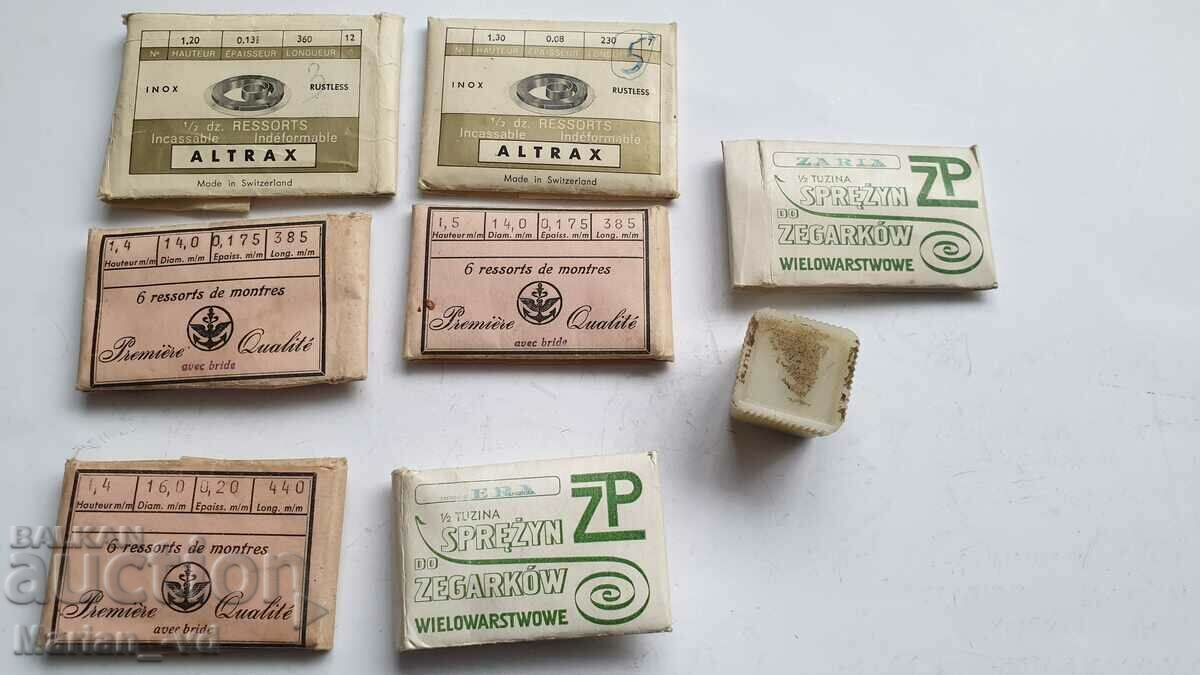 Mainsprings for Swiss watches - 7