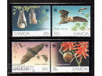 1993. Σαμόα. Προστασία της Φύσης - Ιπτάμενες Αλεπούδες.