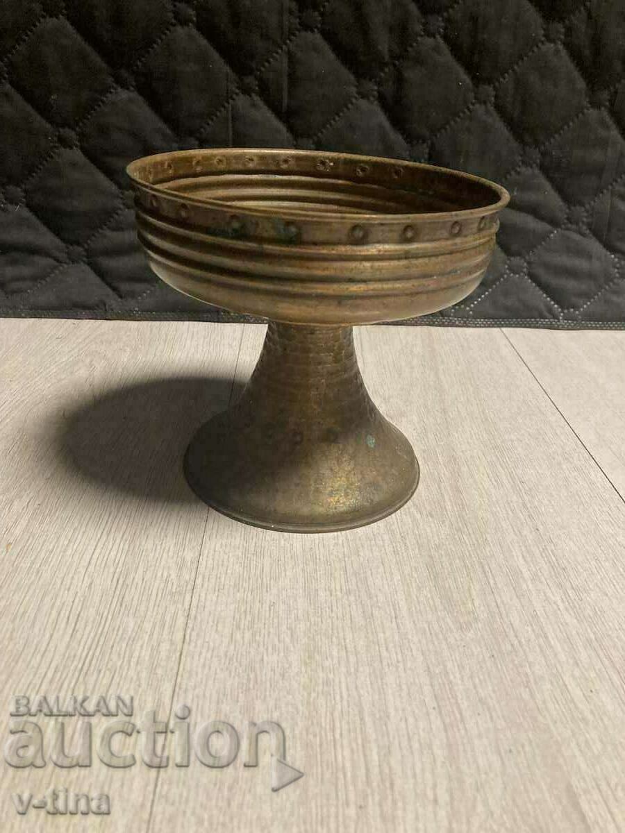 Copper bowl chalice nafora