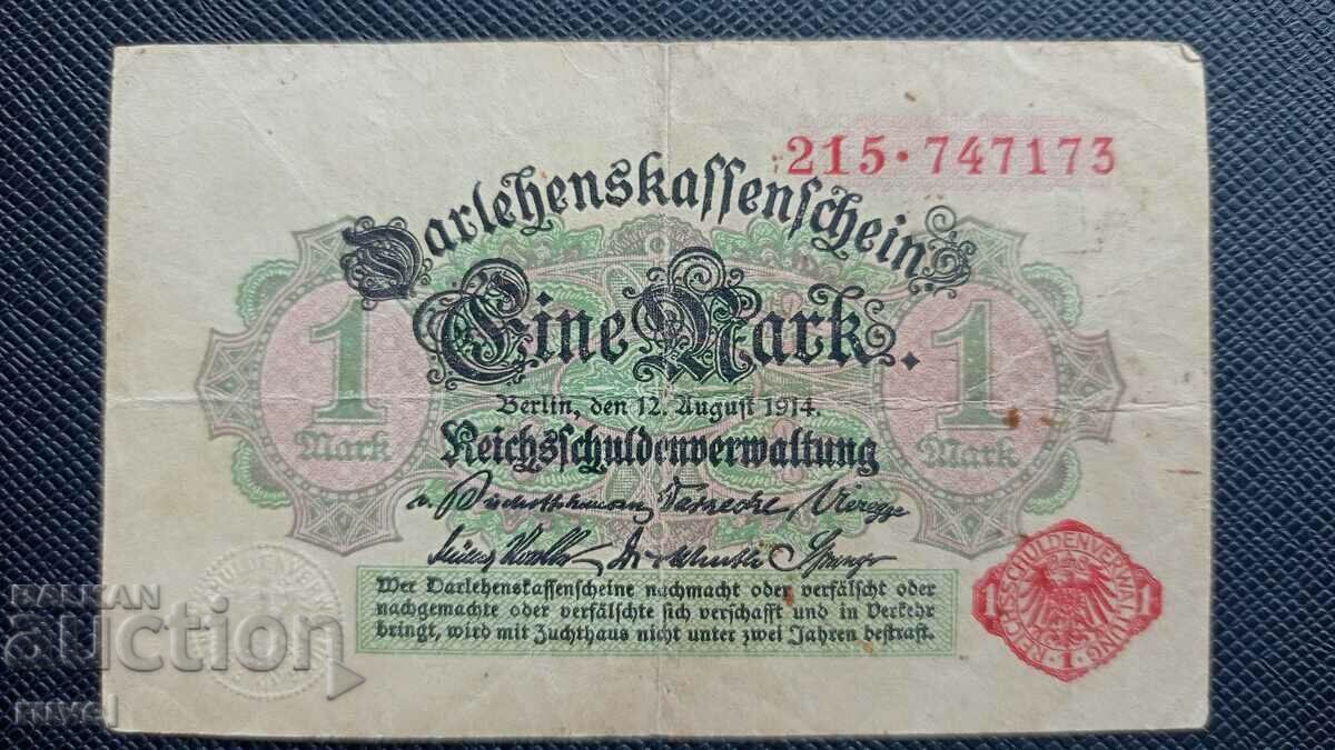 Germania, 1 Marcu 1914 Germania, 1 Marcu 1914