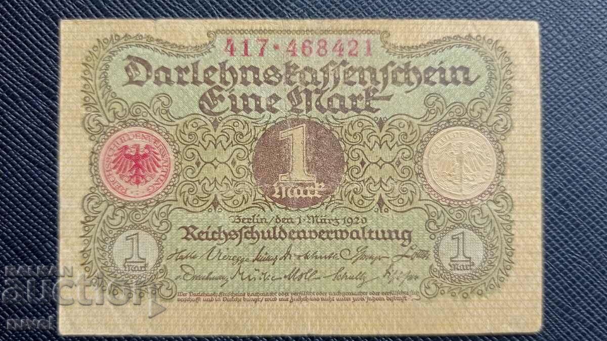 Γερμανία, 1 Μάρκος 1920