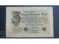 Germany, 20 million marks 1923