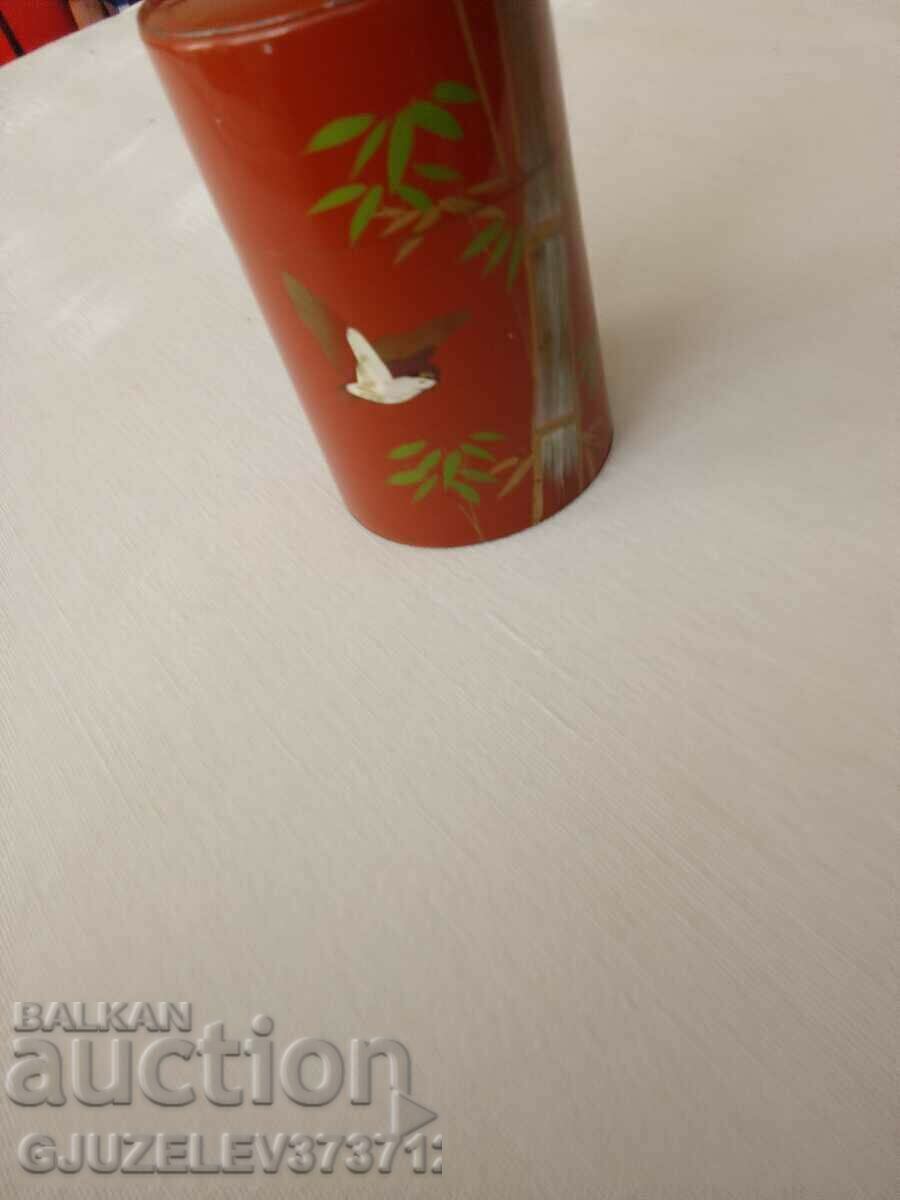 Auction vintage tin tea box, old tin box, kitchen Auction vintage tin tea box, old tin box, kitchen