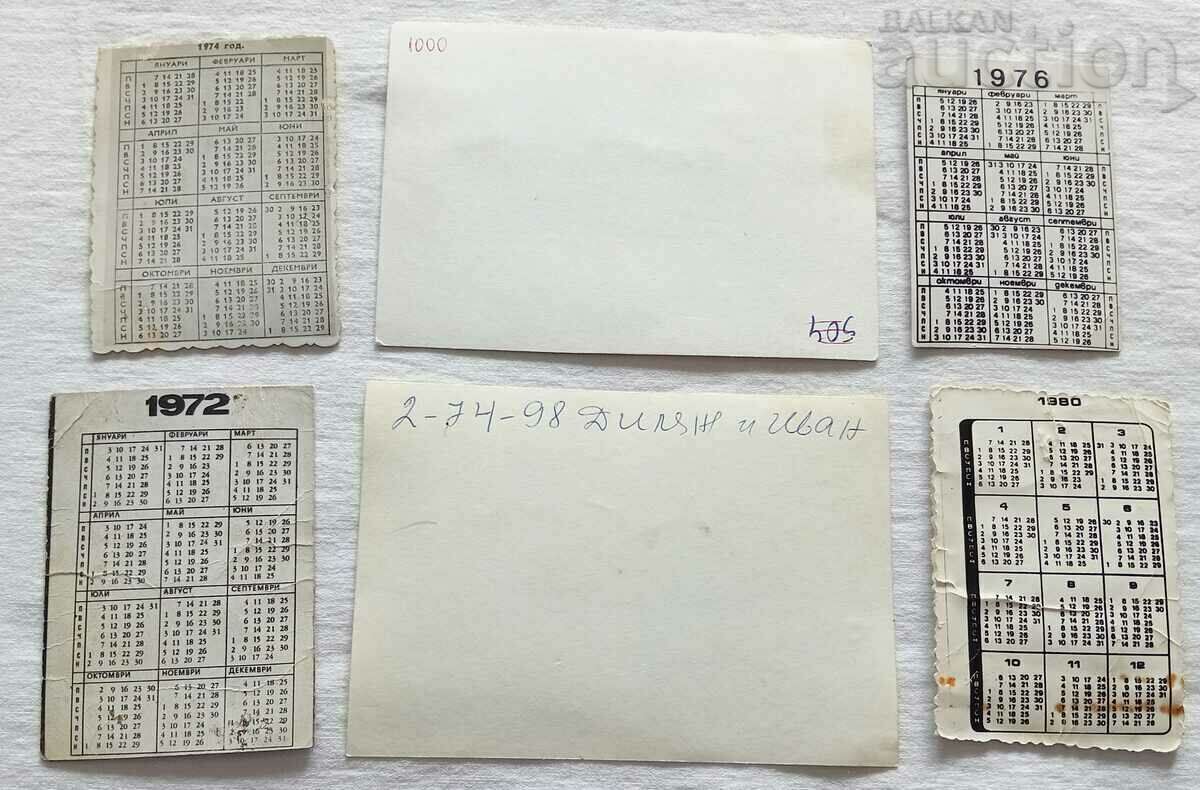 STALIN CALENDARS LOT 6 NUMBERS with price 8.00 BGN | € 4.09 STALIN CALENDARS LOT 6 NUMBERS with price 8.00 BGN | € 4.09