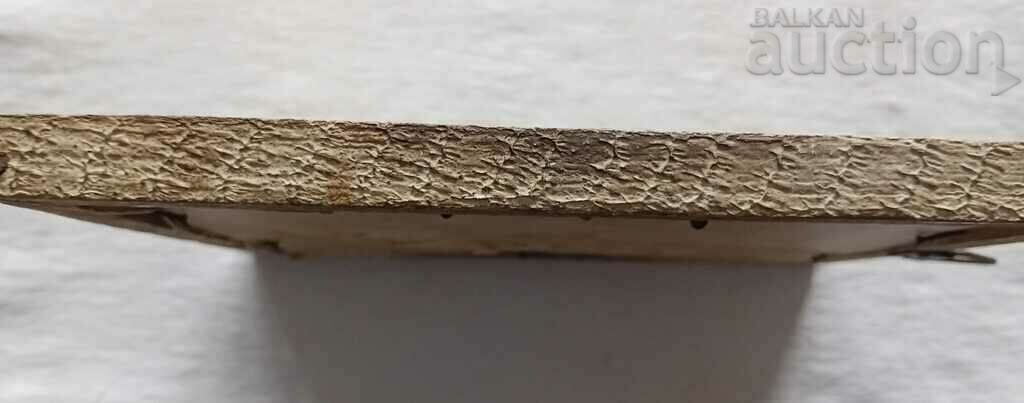 Auction STALIN IN THE CABINET OLD FRAMED PHOTO Auction STALIN IN THE CABINET OLD FRAMED PHOTO