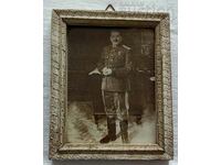 STALIN IN THE CABINET OLD FRAMED PHOTO