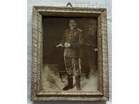 STALIN IN THE CABINET OLD FRAMED PHOTO