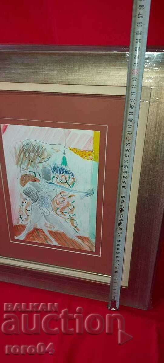 Auction GREDDY ASSA - DRAWING - 87 years old Auction GREDDY ASSA - DRAWING - 87 years old