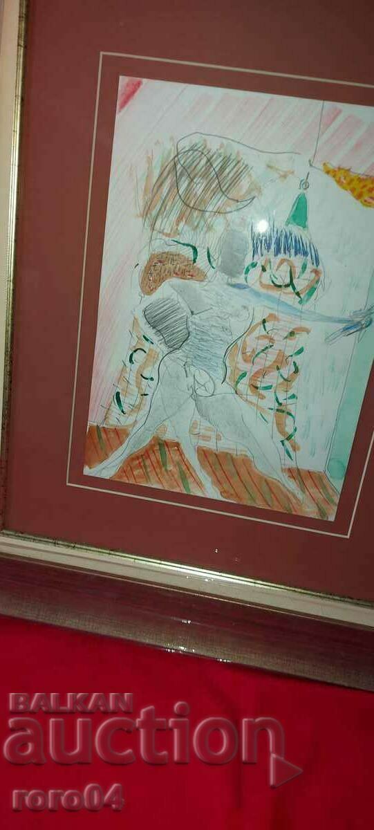 GREDDY ASSA - DRAWING - 87 years old - 5 GREDDY ASSA - DRAWING - 87 years old - 5