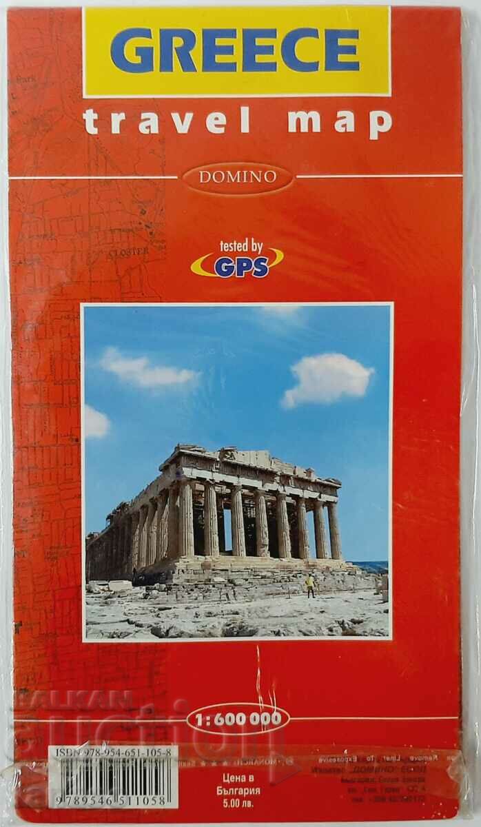 Ταξιδιωτικός χάρτης Ελλάδας (20.1)