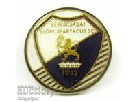 Old football badge-Football Club Bekescsaba Hungary
