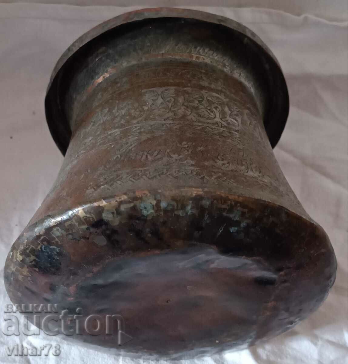 OLD COPPER VESSEL, MENCHE-HARANIA-BAKAR - 7 OLD COPPER VESSEL, MENCHE-HARANIA-BAKAR - 7