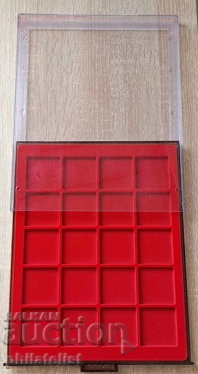 Delivery of Elite Plast PVC coin box - for 20 coins up to 47 mm Delivery of Elite Plast PVC coin box - for 20 coins up to 47 mm