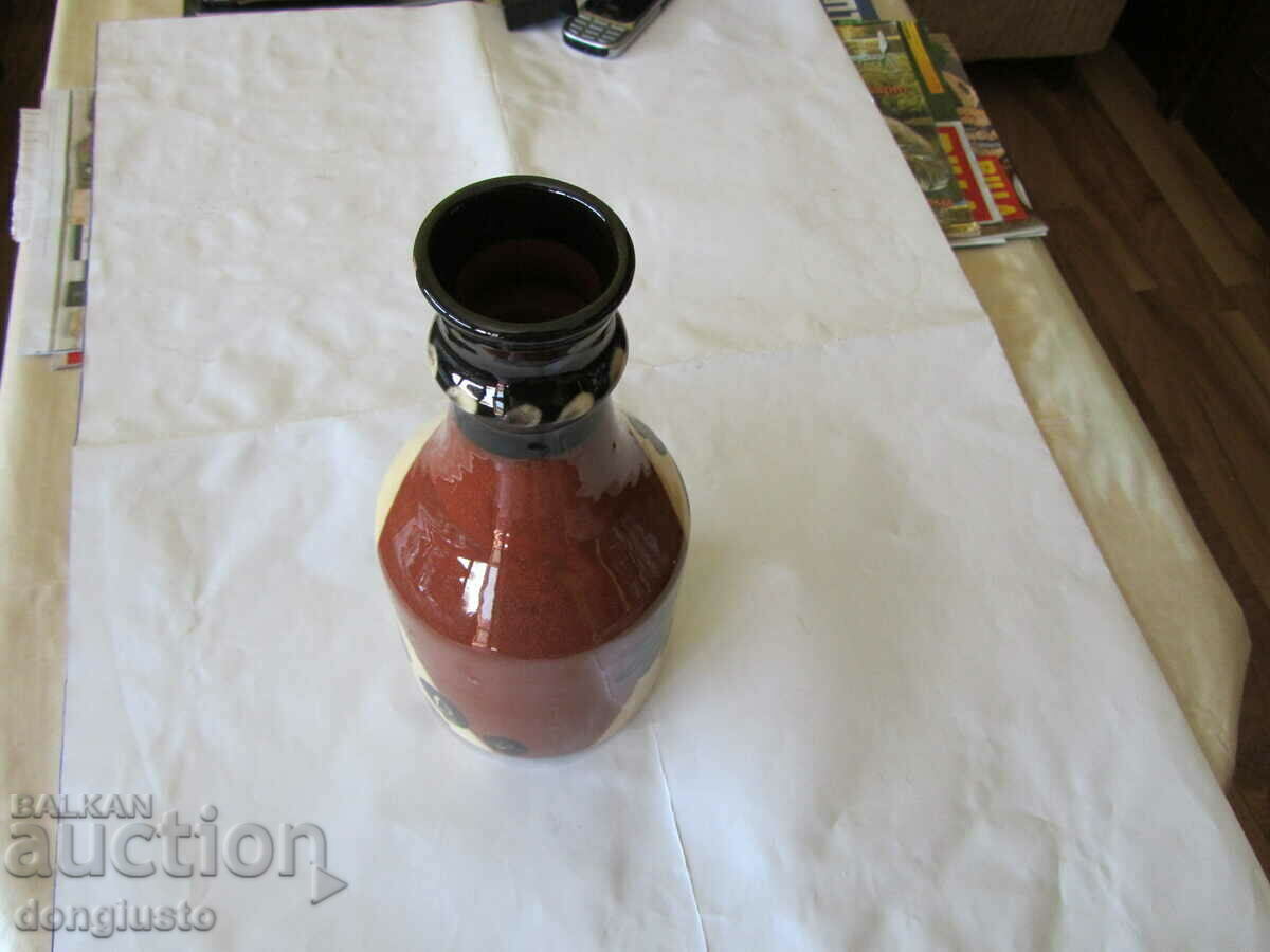 Auction Ceramic vase (bottle) Auction Ceramic vase (bottle)