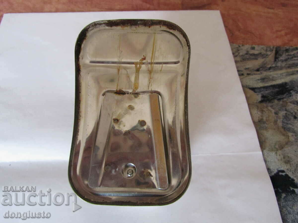 Auction Soc metal soap dish Auction Soc metal soap dish