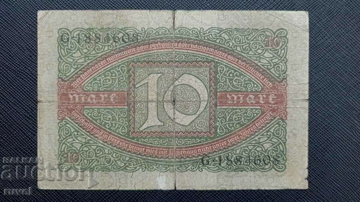 Germania, 10 mărci 1920 cu preț € 2.00 | 3.91 BGN
